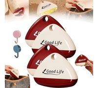Good Life Lint Roller, Good Life Portable Lint Roller, Washable Lint Remover, Reusable Washable Lint Remover, Portable Mini Washable Lint Roller, Portable Pet Hair Lint Remover for Clothes (4Pcs)