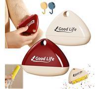 Good Life - Rullo per rimuovere pelucchi, lavabile, riutilizzabile, per peli di animali, mini gatti, per vestiti (1bianco + 1rosso)