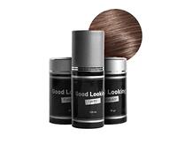 Good Looking-1 Spray + 2 Powders-Brown - Polvere Per Capelli - Addensante Per Capelli - Fibre Ispessenti Per Capelli - 4 Colori - Polvere Per Infoltire I Capelli