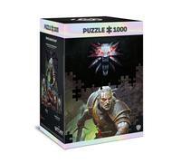Good Loot GDL24046 Puzzle da 1000 Pezzi Deluxe - The Witcher: Dark World (con Po