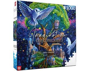 Good Loot GDL24301 Puzzle da 1000 Pezzi - Imagination: Roch Urbaniak Owl Island