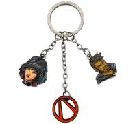 Good Loot Portachiavi Borderlands 4 Vex e Rafa - Metallo