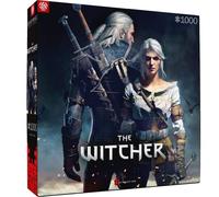 Good Loot | The Witcher Geralt e Ciri | Puzzle da gioco | 1000 pezzi | 68x48 cm