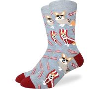 Good Luck Sock Calzini per cani da uomo, per adulti, Pancetta Corgi, taglia unica
