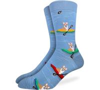 Good Luck Sock Calzini Uomo Bird, Corgi Kayak, Taglia unica