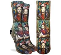 Good Luck Sock Women's Frida Kahlo, Ode to Frida Kahlo Socks, Shoe Size 5-9