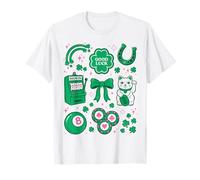 Good Luck St. Patrick's Day Big Win Charm Maglietta