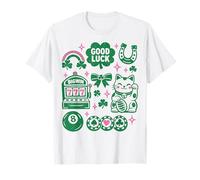 Good Luck St. Patrick's Day Big Win Charm Maglietta