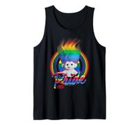 Good Luck Trolls Rainbow Hair Canotta