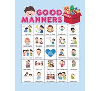 Good Manners Bingo: Social Skills Classroom Activities, SEL, Classroom Behavior Activity, Teaching Manners Game for Kids