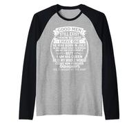 Good Men Still Exist He Was Born in July Funny Birthday Maglia con Maniche Raglan