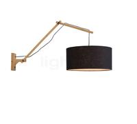 Good & Mojo Andes Lampada da parete con il braccio, naturale/nero - ø47 cm - P.70 cm , Vendita di giacenze, Merce nuova, Imballaggio originale