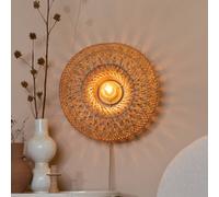 GOOD & MOJO Applique Arizona, naturale, Ø 50 cm Bambù Spina Good & Mojo