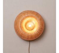 GOOD & MOJO Applique Barbados, naturale Ø 35 cm Bambù Spina Good & Mojo