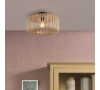 GOOD & MOJO Bromo plafoniera in bambù, Ø 40cm Bromo/C/4018/N