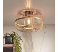 Good & Mojo Good & Mojo Hokkaido plafoniera, Ø 38 cm, naturale Good & Mojo