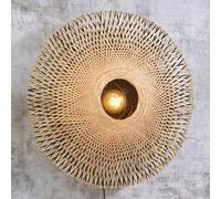 Good & Mojo Good & Mojo Kalimantan a parete, naturale/nero, Ø 87cm Good & Mojo