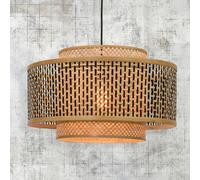 Good & Mojo GOOD & MOJO Lampada a sospensione in bambù "Bhutan" Ø 50 cm Good & Mojo