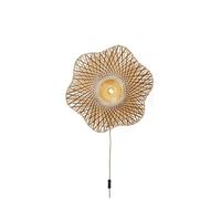 Good & Mojo Madura Lampada da parete, naturale/marrone - 60 cm