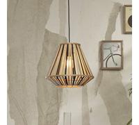 GOOD & MOJO Merapi sospensione 30x30 naturale/nero Good & Mojo