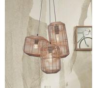 GOOD & MOJO Tanami sospensione 3 luci naturale Good & Mojo