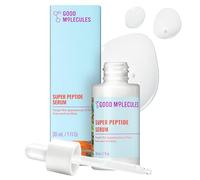 Good Molecules Super Peptide Serum - Siero viso anti-età con peptidi e tripeptidi di rame per rimpolpare e rassodare, cura della pelle a base d'acqua per il viso