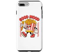 Good Mood, Funny Food, Fast Food finger chips, French fries Custodia per iPhone 7 Plus/8 Plus