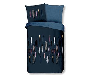 Good Morning 1-Personne Copripiumino 155 x 220 cm nr:6659 Blu