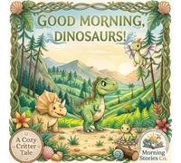Good Morning, Dinosaurs!: A Counting Read-Aloud (A Cozy Critter Tale)