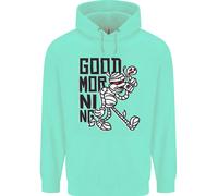 Good Morning Mamma Caffè Halloween Bambini Felpa con Cappuccio