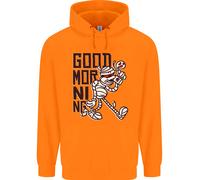 Good Morning Mamma Caffè Halloween Bambini Felpa con Cappuccio