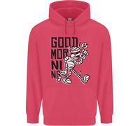 Good Morning Mamma Caffè Halloween Bambini Felpa con Cappuccio