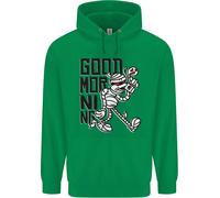 Good Morning Mamma Caffè Halloween Bambini Felpa con Cappuccio