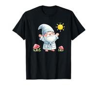 Good Morning Teacher Gnome For Women And Men Lazy Days Maglietta