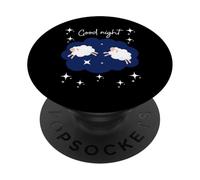 Good Night Counting Sheep Sleep Design Bambini Ragazzi Ragazze PopSockets PopGrip Adesivo