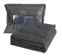 Good Nite Coperta pesante, coperta terapeutica per adulti e bambini, coperta relax grigia, anti-stress per e per il relax, peso bianco (grigio, 150 x 200 cm, 8 kg)