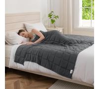 Good Nite Coperta ponderata per adulti, antistress, coperta pesante per sensi calmi (grigio, 8 kg, 150 x 200 cm)