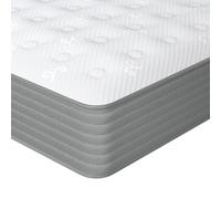 Good Nite Materasso doppio 20,3 cm 1,2 m 6 materasso ibrido con comfort memory foam avvolto singolarmente molle insacchettate materasso matrimoniale 135 x 190 x 20 cm medio rigido 7 zone materasso