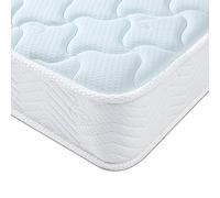 Good Nite Materasso matrimoniale a molle con memory foam da 5 mm, durezza media, 135 x 190 x 18 cm