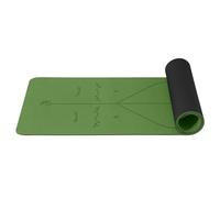 Good Nite Tappetino da yoga da 6 mm, in TPE, antiscivolo, per fitness, pilates, allenamento, yoga, pilates, allenamento, 183 x 61 x 0,6 cm