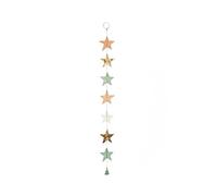 Good old friends GmbH Catena invernale a forma di stella - verde/oro