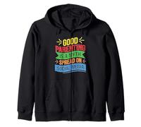 Good Parenting Is A Myth Spread On Social Media Felpa con Cappuccio