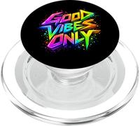 Good Positive Graffiti Vibes Quotes Colorful Splach Colors PopSockets PopGrip per MagSafe