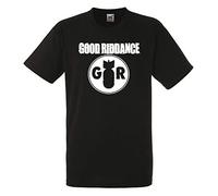 Good Riddance Logo Black Mens T-Shirt Men Rock Band Tee Shirt L