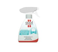 Good & San Mask, Detergente Trigger, Spray Igienizzante Rinfrescante Mascherine, Disinfettante per Mascherina, Contiene Alcool al 75%, Rosso, Profumo Di Menta, 250 Millilitri