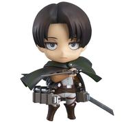 GOOD SMILE- Figura NENDOROID Levi Attack ON Titan 10CM Does Not Apply, Multicolore, One Size, G12494