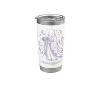 Good Spirits - Personaggio fantasma spaventoso per Halloween, colore: rosa Bicchiere termico in acciaio inox doppia parete