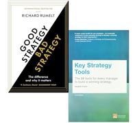 Good Strategy/Bad Strategy By Richard Rumelt & Key Strategy Tools By Vaughan Evans 2 Books Collection Set