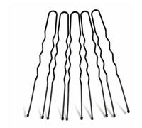 GOOD STUFF Forcine in metallo per capelli. 60 pezzi di fermagli da 6 cm per acconciature capelli. (Nero)