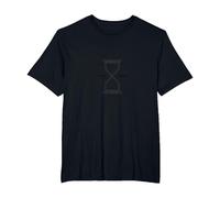 Good Things Take Time Clessidra Inspirational Maglietta, Uomo Taglie Grandi, Nero, 2X Tall